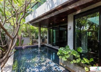 Private Four Bedroom House with Pool and Tropical Gardens in Thong Lo