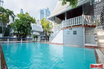 Recently Renovated Unique Thai Style House For Rent In Sathon Just Minutes From Bangkok BTS