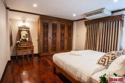 Recently Renovated Unique Thai Style House For Rent In Sathon Just Minutes From Bangkok BTS