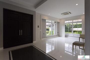 Nantawan Bangna- New Two Storey Four Bedroom House Situated on a Corner Lot in Bangna