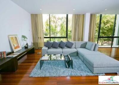 Elegant and Modern Four Storey House with Private Pool for Rent in Ekkamai, Bangkok