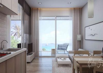 Sea View 1-Bed Condo Excellent Investment in Kamala