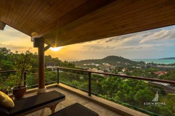 Panoramic Ocean View Villa in Surin
