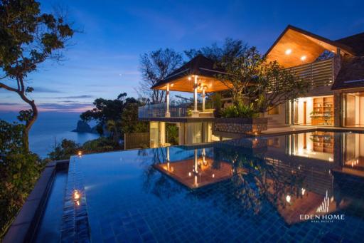 Luxury Ocean Front Villa in Kamala