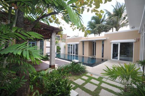 3-Bed Beach Front Villa in Mai Khao