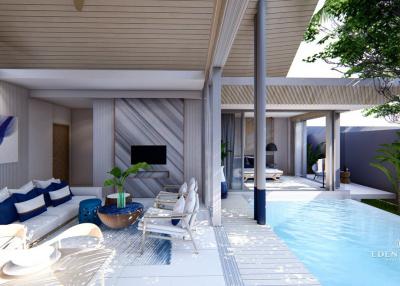 Hillside Pool Villa 2-3 Bedrooms in Paklok