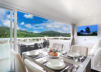 Spacious 3 beds Mountain view Condo in Patong for Sale!!