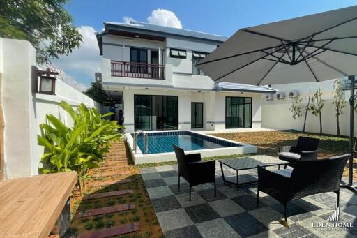 Modern Pool house newly renovated Available in Chalong!! 🏡