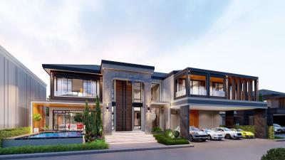 5 Bedrooms House in Horseshoe Point, The Village East Pattaya H011313