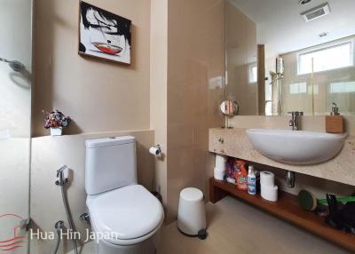 Spacious and Beautifully Remodeled 2 Bedroom Unit at The Breeze Condo in Hua Hin for Sale (Fully Furnished)