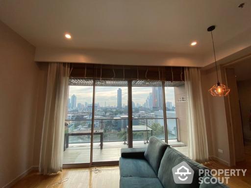 2-BR Condo at The Lofts Yennakart near MRT Khlong Toei