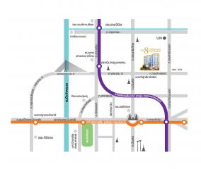 Illustrative map for real estate property location