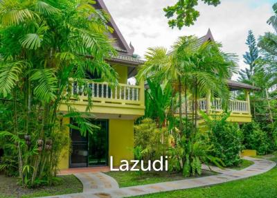 A Property of 2400 Square Meters with Bungalows ,studio and House at Nai Yang Phuket.