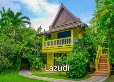 A Property of 2400 Square Meters with Bungalows ,studio and House at Nai Yang Phuket.
