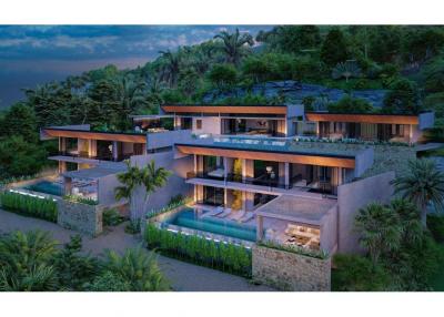 Modern Sea View 3-bedroom Villas, Koh Phangan (Off Plan) - 920121064-4