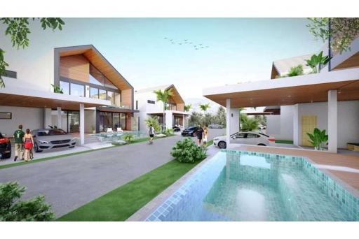 Modern Nordic Style 3 BR Villa in Chaweng, Koh Samui