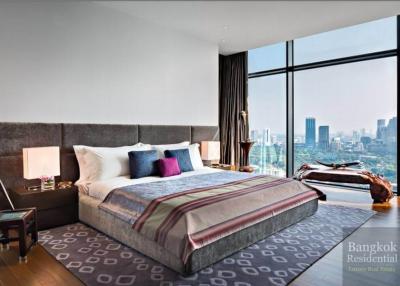 The St. Regis Bangkok  4 Bedroom Condo For Rent in Ratchadamri