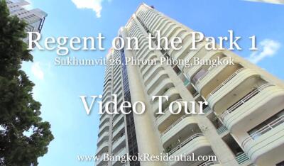 Regent on the Park 1  3 Bed Condo For Rent in Phrom Phong