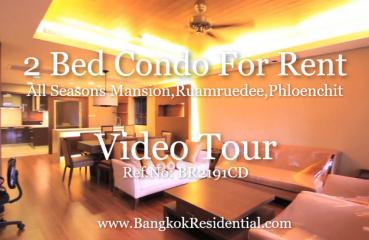 2 Bed Condo For Rent in Phloenchit BR2191CD