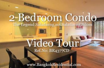 2 Bed Condo For Rent in Silom BR4377CD