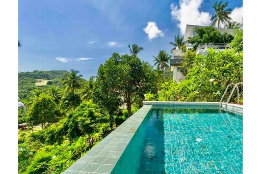 Sea View Pool Villa and Vacant Land for Investment, Chaweng Noi Samui - 920121001-1866