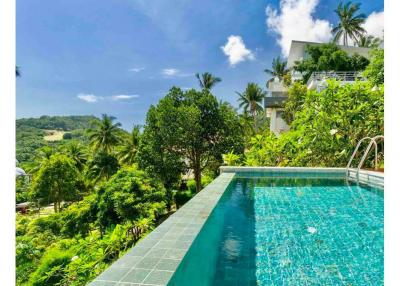 Sea View Pool Villa and Vacant Land for Investment, Chaweng Noi Samui - 920121001-1866