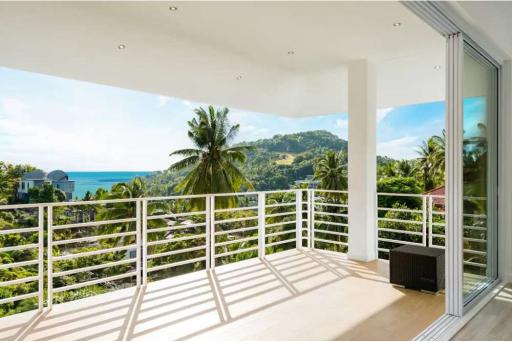 Sea View Pool Villa and Vacant Land for Investment, Chaweng Noi Samui - 920121001-1866