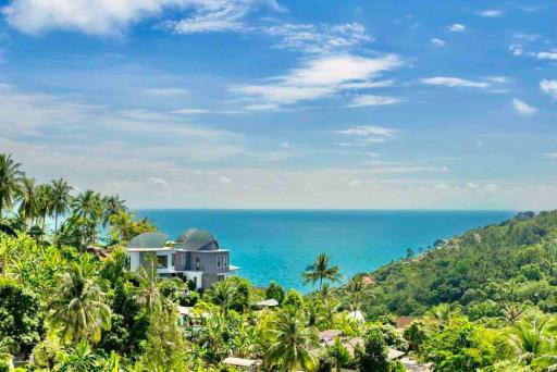 Sea View Pool Villa and Vacant Land for Investment, Chaweng Noi Samui - 920121001-1866