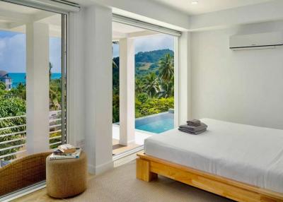 Sea View Pool Villa and Vacant Land for Investment, Chaweng Noi Samui - 920121001-1866