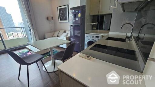 1-BR Condo at Q Asoke near MRT Phetchaburi