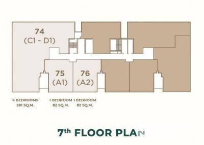 4-BR Condo at The Private Residence Rajdamri near BTS Ratchadamri