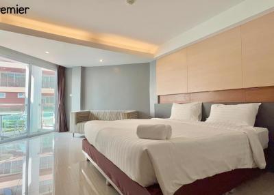 Hotel with license, special price, hotel next to Jomtien Beach, Pattaya, just a few steps to the sea.