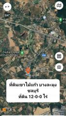 Land for sale next to Khao Mai Kaew Road, Bang Lamung, Chonburi.