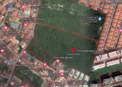 Land for sale in the middle of Pattaya, Soi Land Department, Pattaya City.