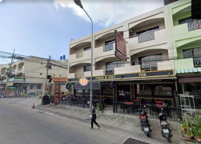 Commercial building for sale, 3 booths, prime location, Thep Prasit, Pattaya City, special price