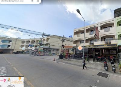Commercial building for sale, 3 booths, prime location, Thep Prasit, Pattaya City, special price