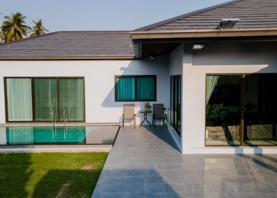 Newly built pool villa in Baan Pattaya