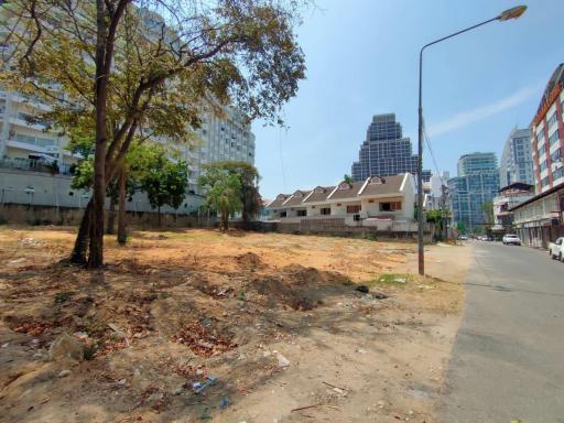 Land for rent, good location, Kasetsin, Pratumnak Hill, Pattaya.