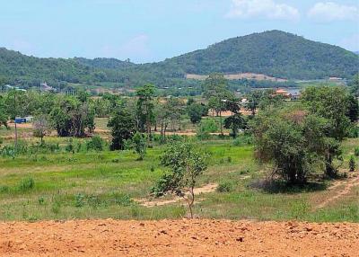 Land for sale, Thong Mungkorn, mountain view,  Khao Chi Chan, Na Jomtien, Sattahip, Chonburi.