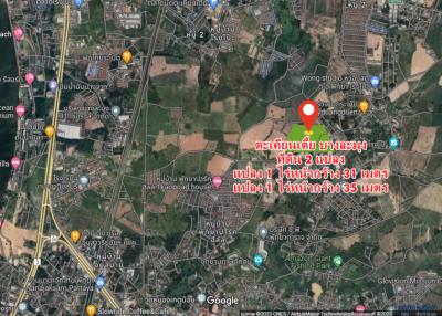 Land for sale near Route 36, Takhian Tia, Bang Lamung, Pattaya.