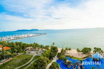 Movenpick Residences Beach front condominium in Najomtien beach studio 48 sq.m. Sea view