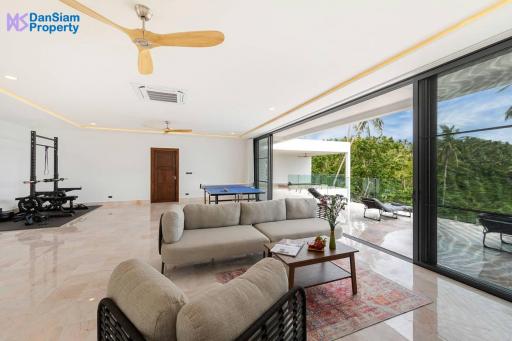 Exclusive 5-Bedroom Samui Sea-view Villa in Lamai