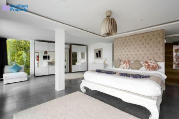 Luxury 5-Bedroom Samui Sea-view Villa at Bo Phut