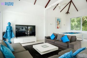 Luxury 5-Bedroom Samui Sea-view Villa at Bo Phut