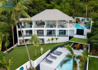 Luxury 5-Bedroom Samui Sea-view Villa at Bo Phut