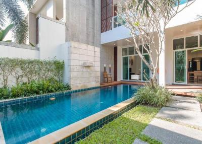 3 bedrooms 3 bathrooms garden & pool villa for rental in Bang Tao