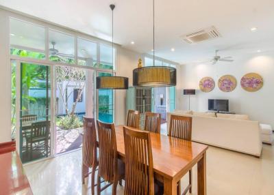 3 bedrooms 3 bathrooms garden & pool villa for rental in Bang Tao