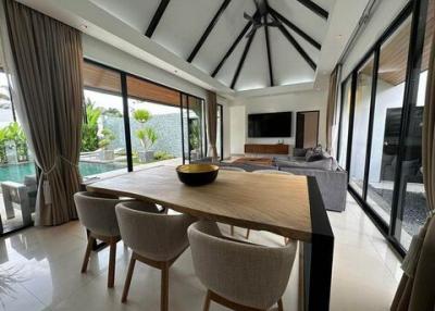 3 Bedrooms Villa Anchan 600 sqm.With Private Pool For Sale In Choeng Thale Phuket