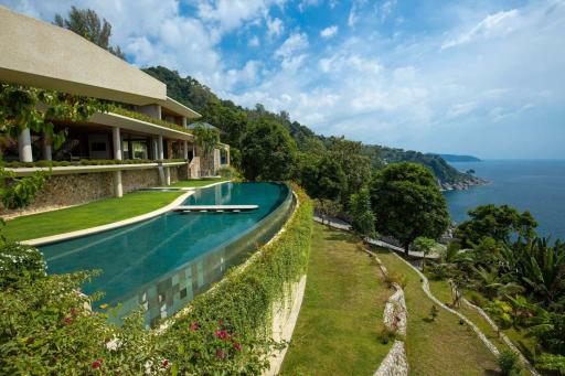 5 Bedrooms Sea View Villa With Private Pool For Sale In Kamala Phuket