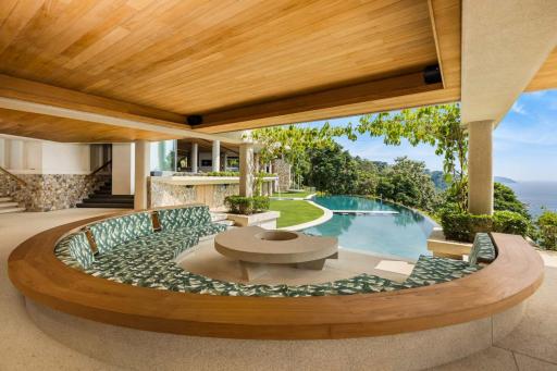 5 Bedrooms Sea View Villa With Private Pool For Sale In Kamala Phuket